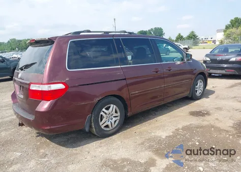 2007 Honda Odyssey Ex from USA, damaged, VIN 5FNRL38447B118071